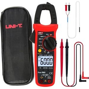 Unit UT204A Digital Handheld Clamp Multimeter Tester DMM Voltmeter AC DC